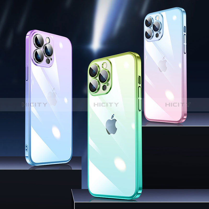 Cover Crystal Trasparente Rigida Cover Sfumato QC1 per Apple iPhone 16 Pro