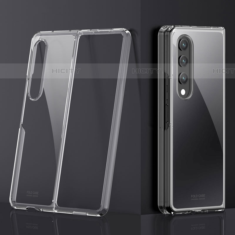 Cover Crystal Trasparente Rigida Cover Z01 per Samsung Galaxy Z Fold4 5G