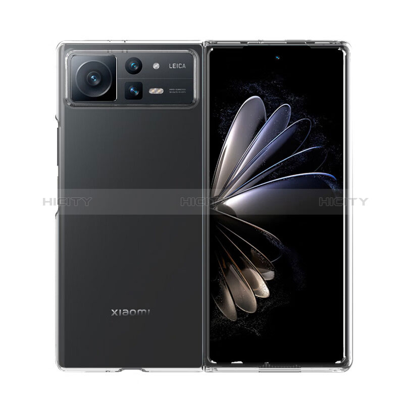 Cover Crystal Trasparente Rigida T04 per Xiaomi Mix Fold 2 5G Chiaro