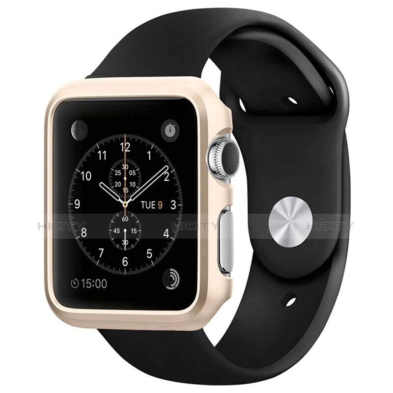 Cover Lusso Alluminio Laterale C01 per Apple iWatch 3 38mm Oro