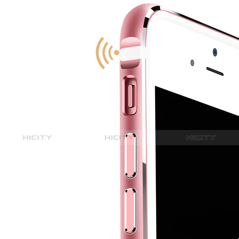 Cover Lusso Alluminio Laterale per Apple iPhone 7 Oro Rosa