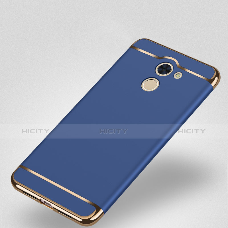 Cover Lusso Alluminio per Huawei Enjoy 7 Plus Blu