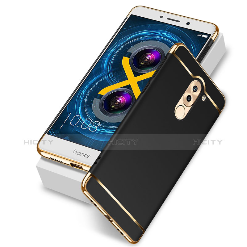 Cover Lusso Alluminio per Huawei GR5 (2017) Nero