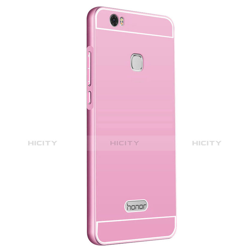 Cover Lusso Alluminio per Huawei Honor Note 8 Rosa