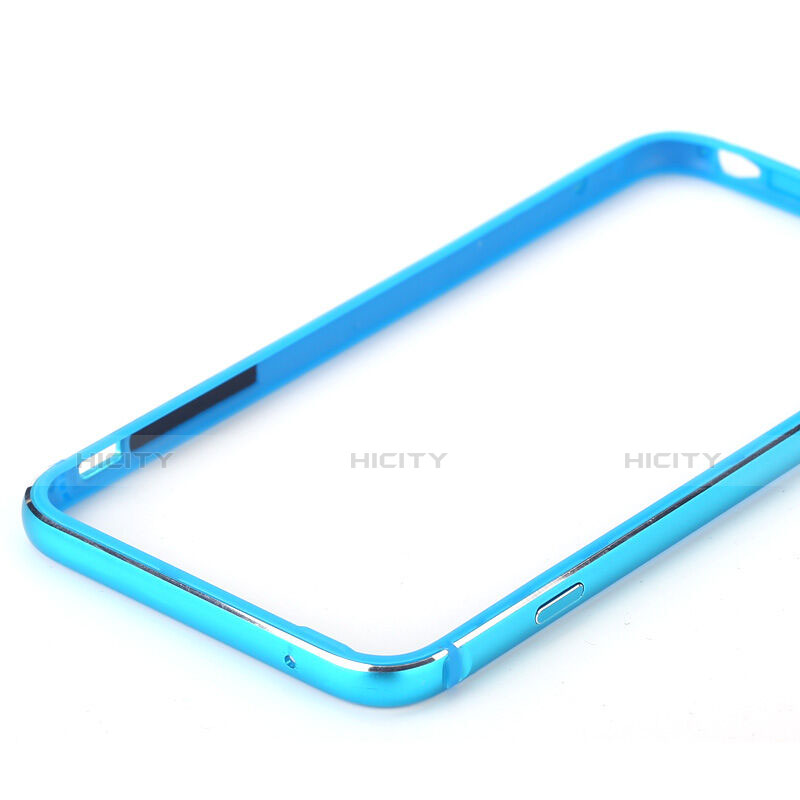 Cover Lusso Laterale Alluminio per Apple iPhone 6 Cielo Blu