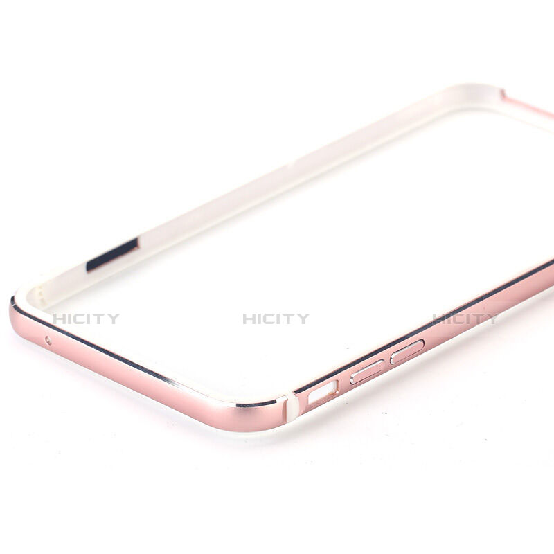 Cover Lusso Laterale Alluminio per Apple iPhone 6 Oro Rosa