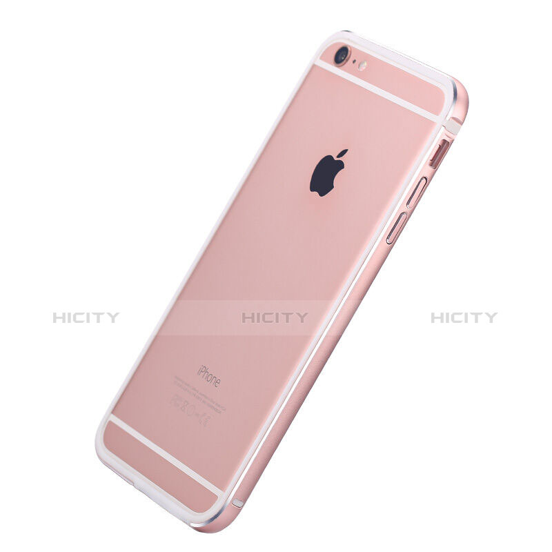 Cover Lusso Laterale Alluminio per Apple iPhone 6 Oro Rosa