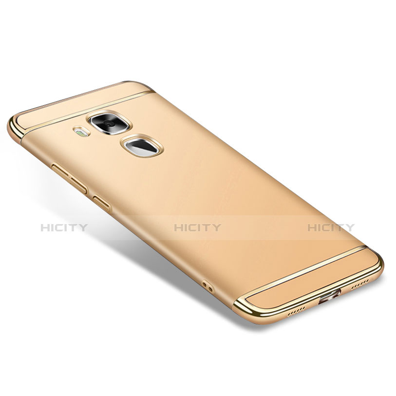 Cover Lusso Metallo Laterale e Plastica M01 per Huawei G9 Plus Oro