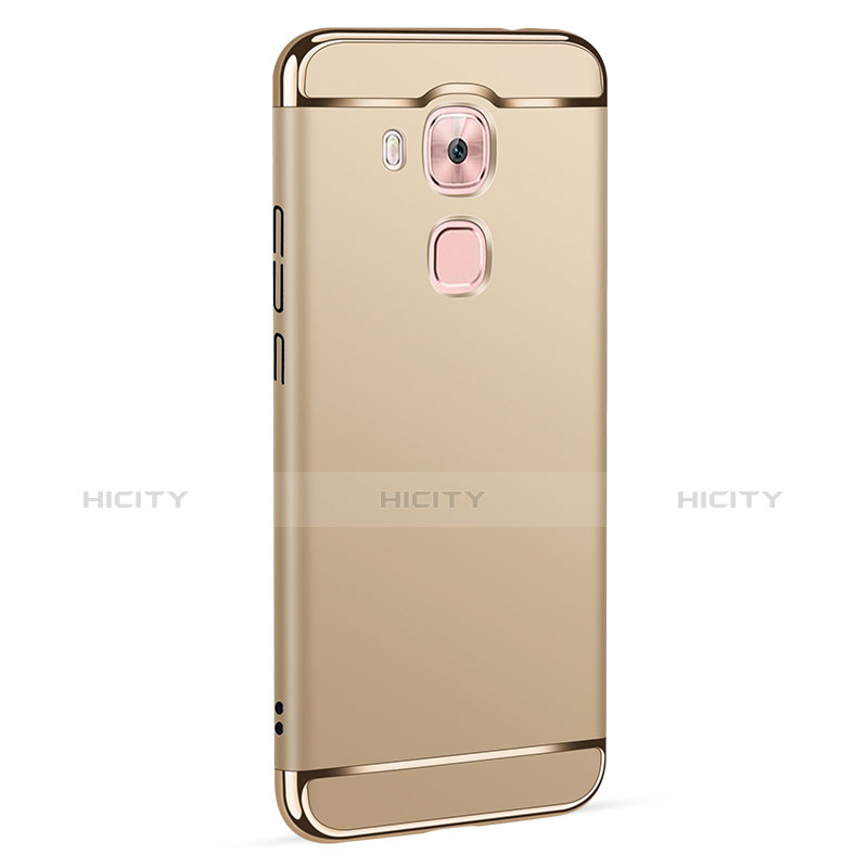 Cover Lusso Metallo Laterale e Plastica M01 per Huawei G9 Plus Oro