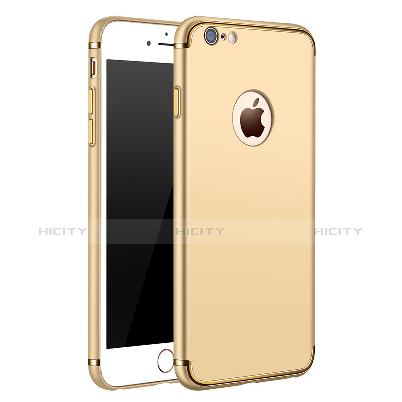 Cover Lusso Metallo Laterale e Plastica M02 per Apple iPhone 6 Oro