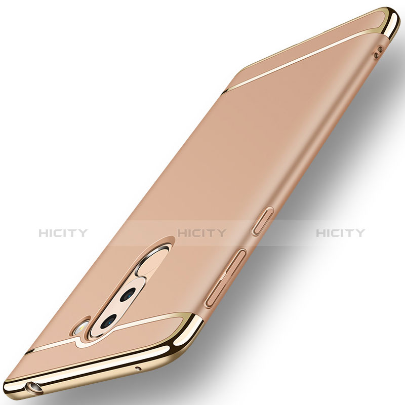 Cover Lusso Metallo Laterale e Plastica M02 per Huawei Honor 6X Pro Oro