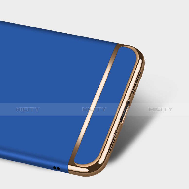 Cover Lusso Metallo Laterale e Plastica M02 per Huawei Mate 8 Blu