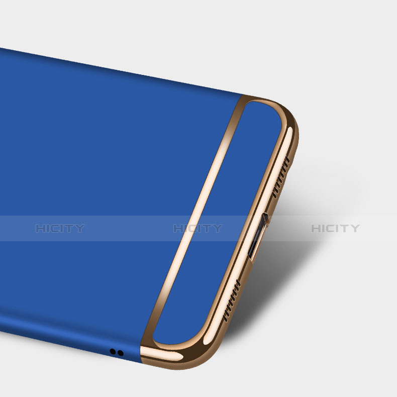 Cover Lusso Metallo Laterale e Plastica M02 per Huawei Mate 9 Blu