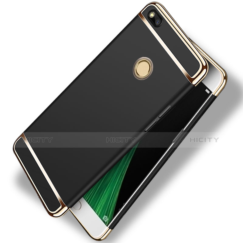 Cover Lusso Metallo Laterale e Plastica per Huawei Honor 8 Lite Nero