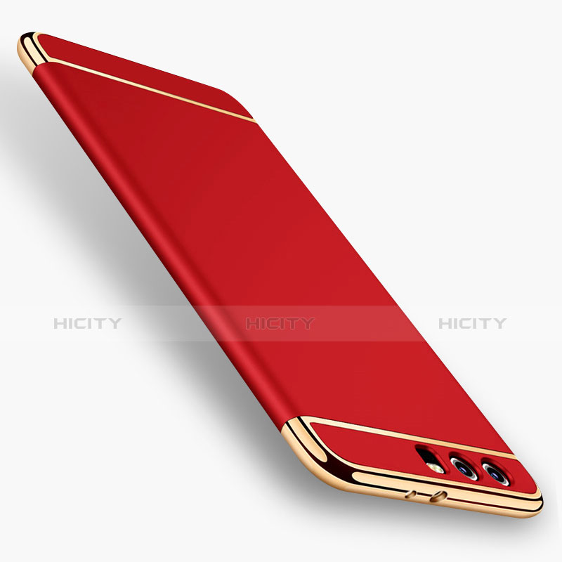 Cover Lusso Metallo Laterale e Plastica per Huawei Honor 9 Rosso