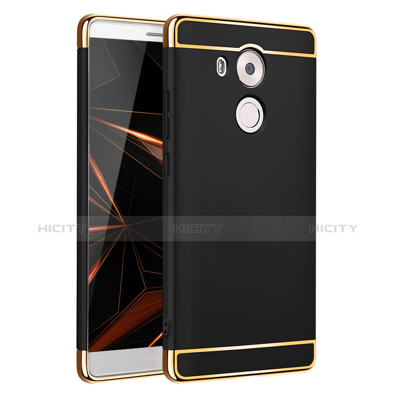 Cover Lusso Metallo Laterale e Plastica per Huawei Mate 8 Nero