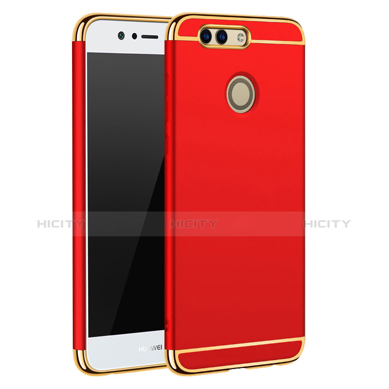 Cover Lusso Metallo Laterale e Plastica per Huawei Nova 2 Plus Rosso