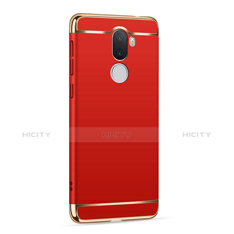 Cover Lusso Metallo Laterale e Plastica per Xiaomi Mi 5S Plus Rosso