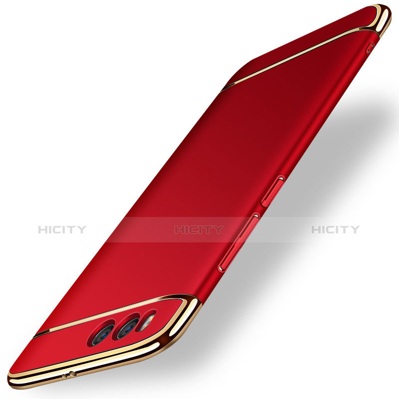 Cover Lusso Metallo Laterale e Plastica per Xiaomi Mi 6 Rosso