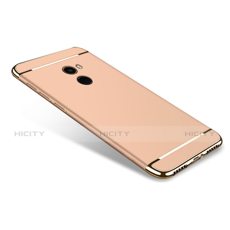 Cover Lusso Metallo Laterale e Plastica per Xiaomi Mi Mix 2 Oro