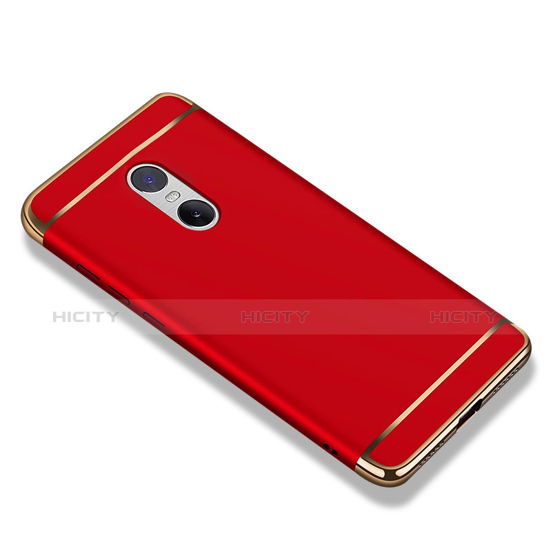 Cover Lusso Metallo Laterale e Plastica per Xiaomi Redmi Note 4X Rosso