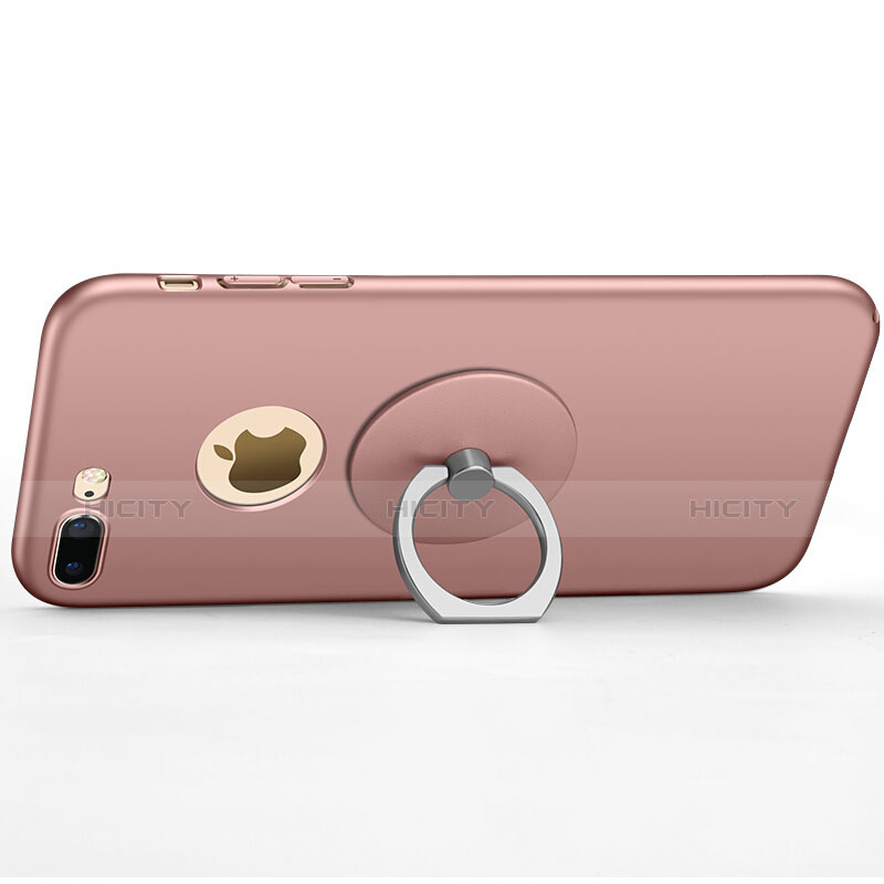 Cover Plastica Rigida Opaca con Foro per Apple iPhone 8 Plus Rosa