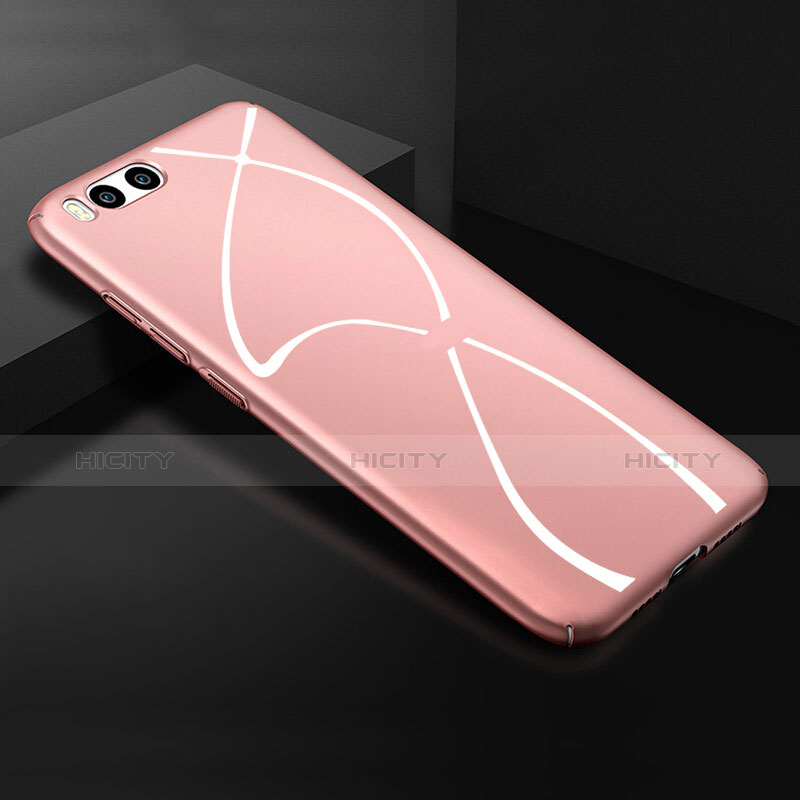 Cover Plastica Rigida Opaca Line per Xiaomi Mi 6 Oro Rosa