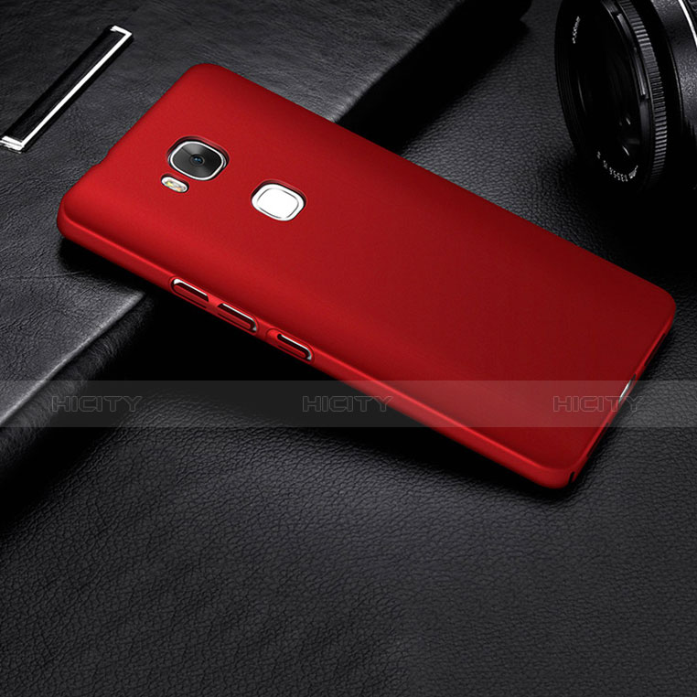 Cover Plastica Rigida Opaca M01 per Huawei GR5 Rosso