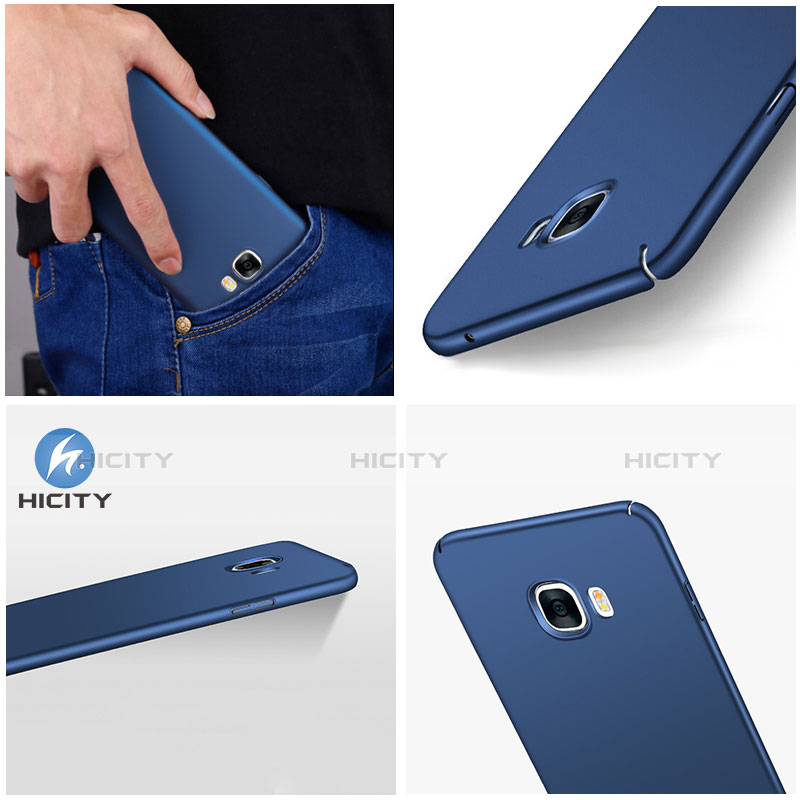 Cover Plastica Rigida Opaca M01 per Samsung Galaxy C7 SM-C7000 Blu