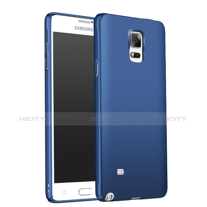 Cover Plastica Rigida Opaca M01 per Samsung Galaxy Note 4 Duos N9100 Dual SIM Blu