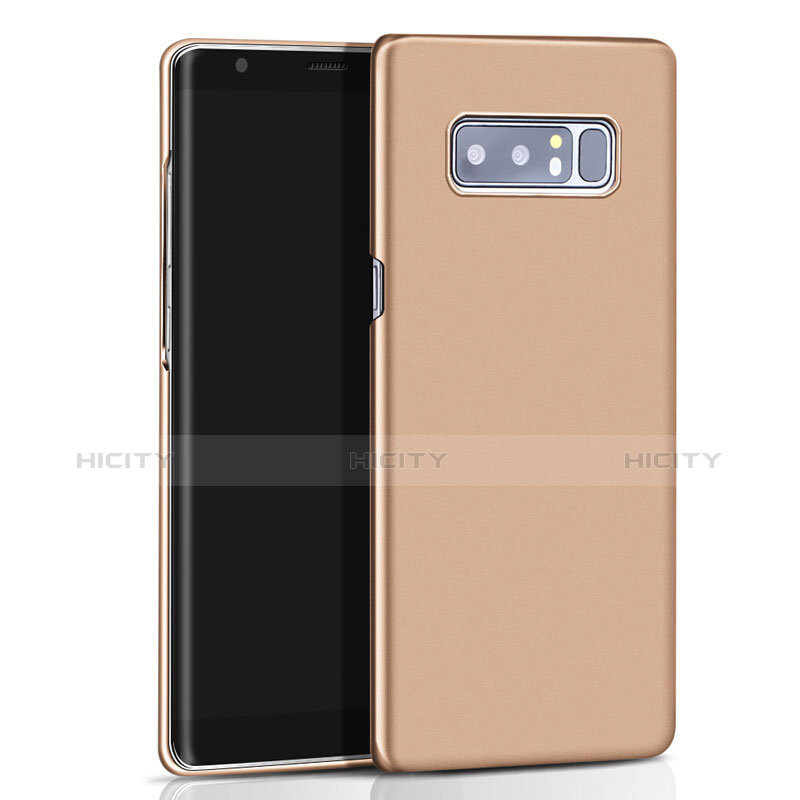 Cover Plastica Rigida Opaca M01 per Samsung Galaxy Note 8 Duos N950F Oro