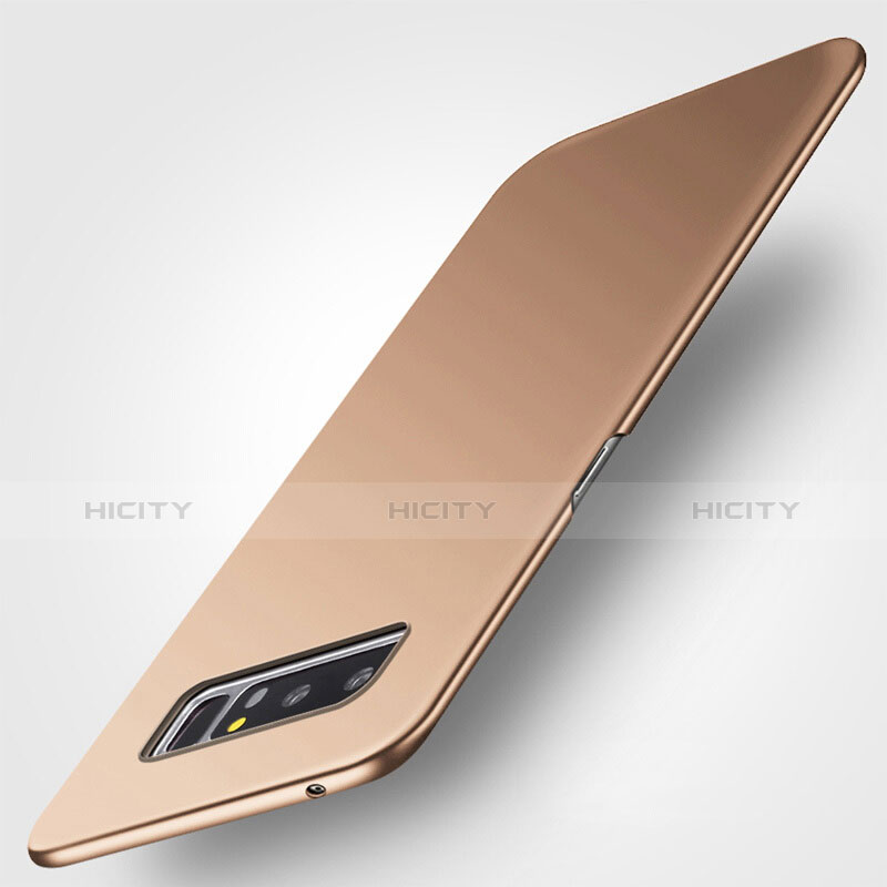 Cover Plastica Rigida Opaca M01 per Samsung Galaxy Note 8 Duos N950F Oro