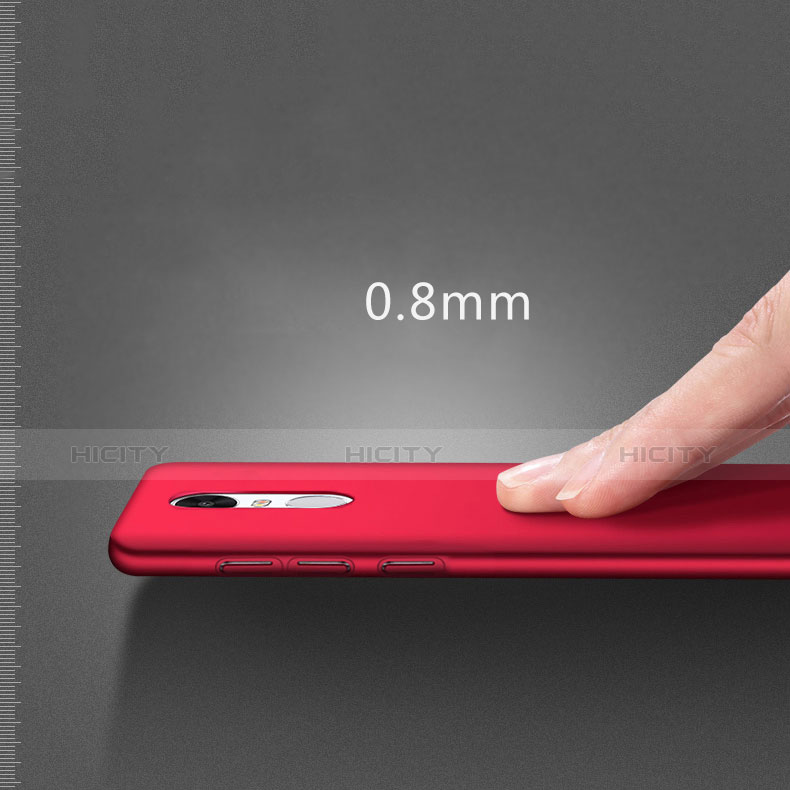 Cover Plastica Rigida Opaca M01 per Xiaomi Redmi Note 3 Pro Rosso