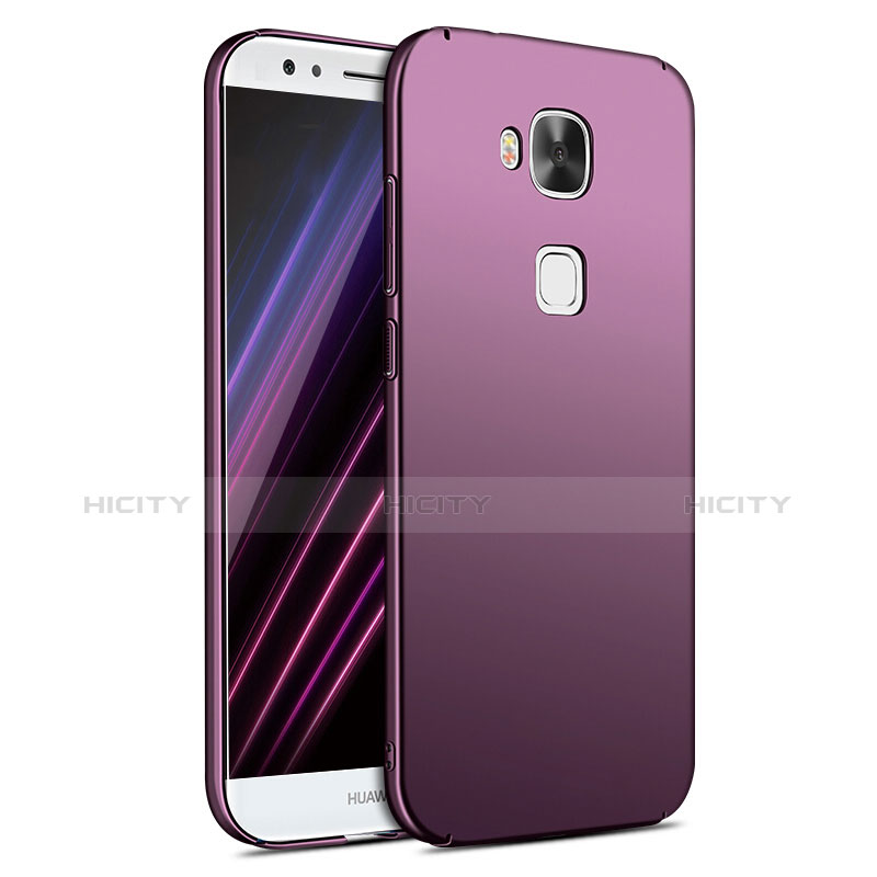 Cover Plastica Rigida Opaca M02 per Huawei G7 Plus Viola