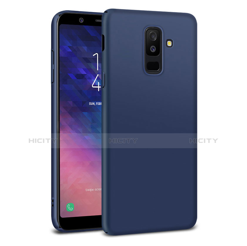 Cover Plastica Rigida Opaca M02 per Samsung Galaxy A6 Plus (2018) Blu