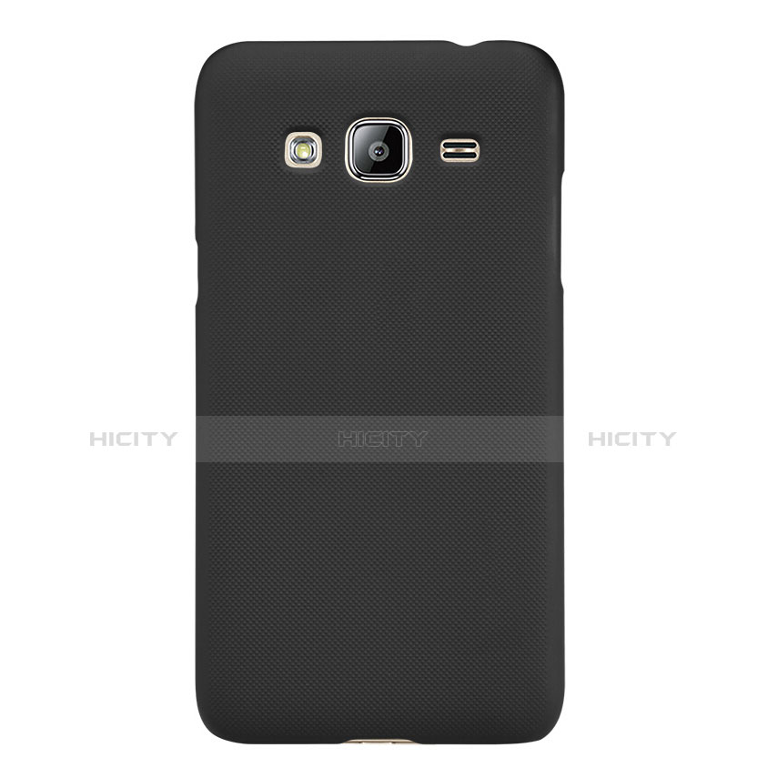 Cover Plastica Rigida Opaca M02 per Samsung Galaxy Amp Prime J320P J320M Nero