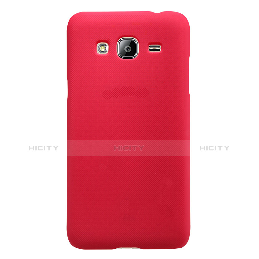 Cover Plastica Rigida Opaca M02 per Samsung Galaxy Amp Prime J320P J320M Rosso