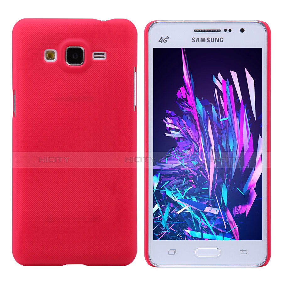 Cover Plastica Rigida Opaca M02 per Samsung Galaxy Grand Prime SM-G530H Rosso