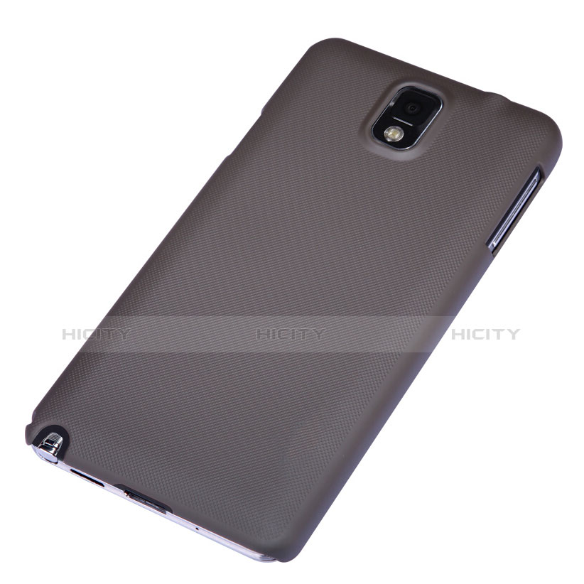 Cover Plastica Rigida Opaca M02 per Samsung Galaxy Note 3 N9000 Marrone