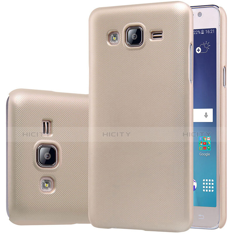 Cover Plastica Rigida Opaca M02 per Samsung Galaxy On5 G550FY Oro