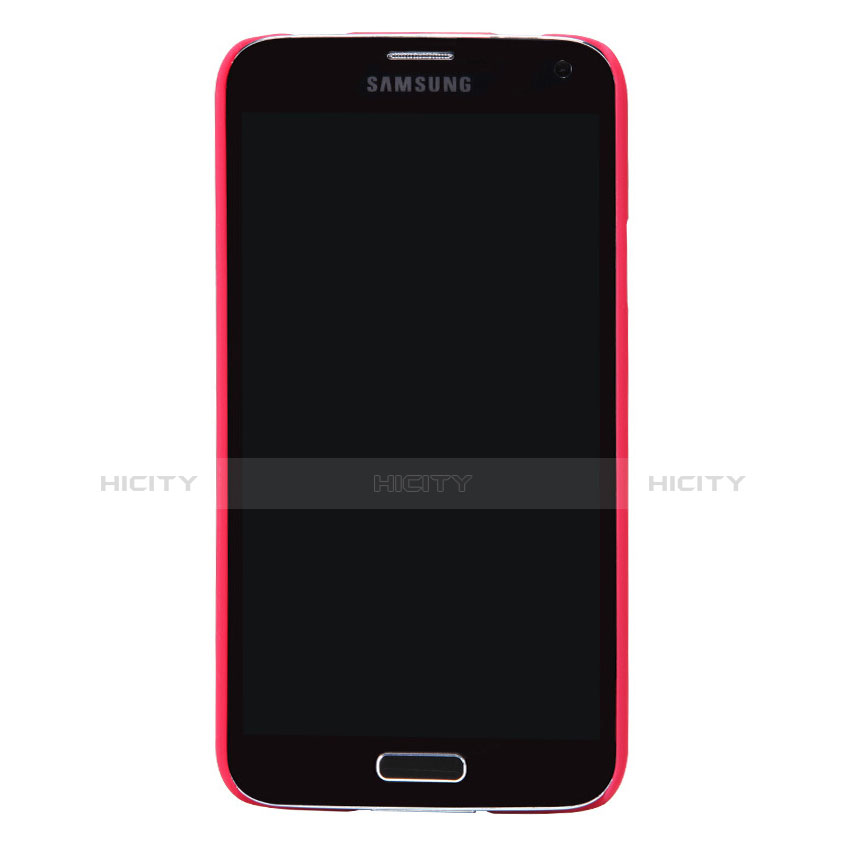 Cover Plastica Rigida Opaca M02 per Samsung Galaxy S5 Duos Plus Rosso