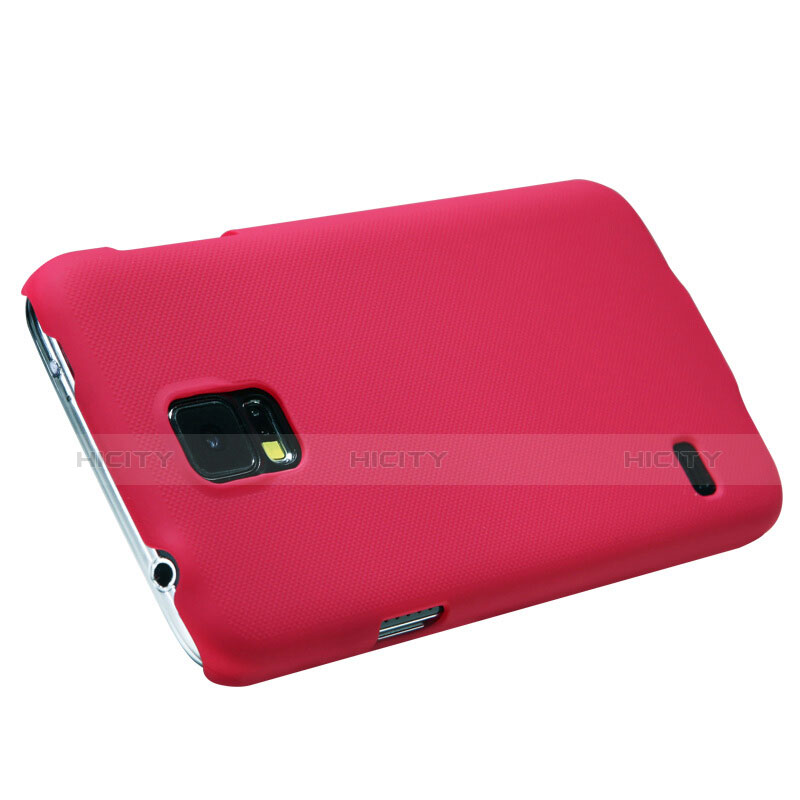 Cover Plastica Rigida Opaca M02 per Samsung Galaxy S5 Duos Plus Rosso