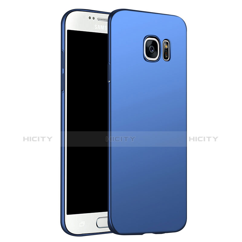 Cover Plastica Rigida Opaca M02 per Samsung Galaxy S6 Duos SM-G920F G9200 Blu