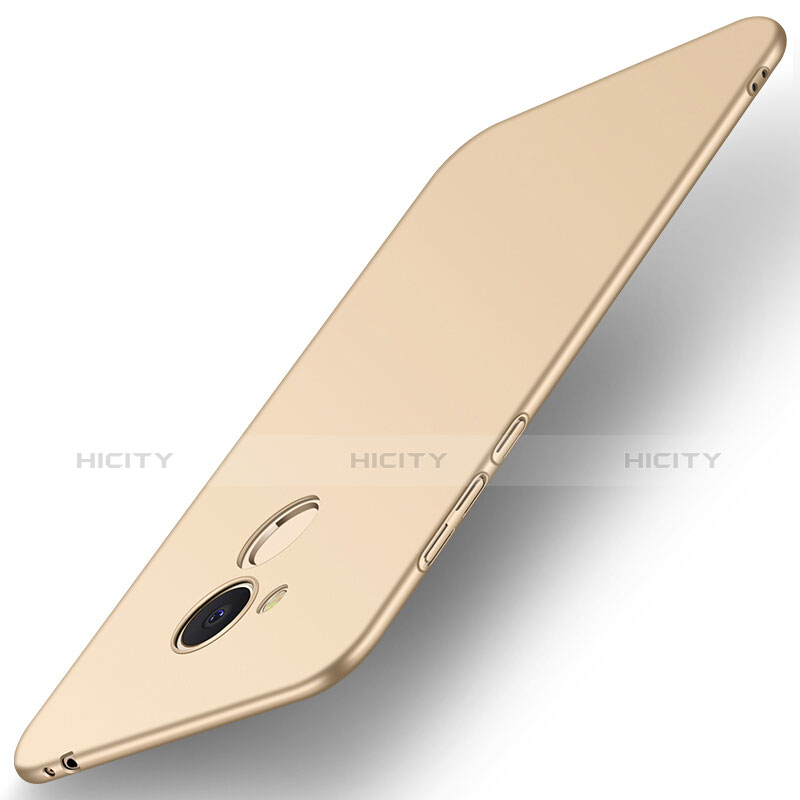 Cover Plastica Rigida Opaca M03 per Huawei Honor V9 Play Oro