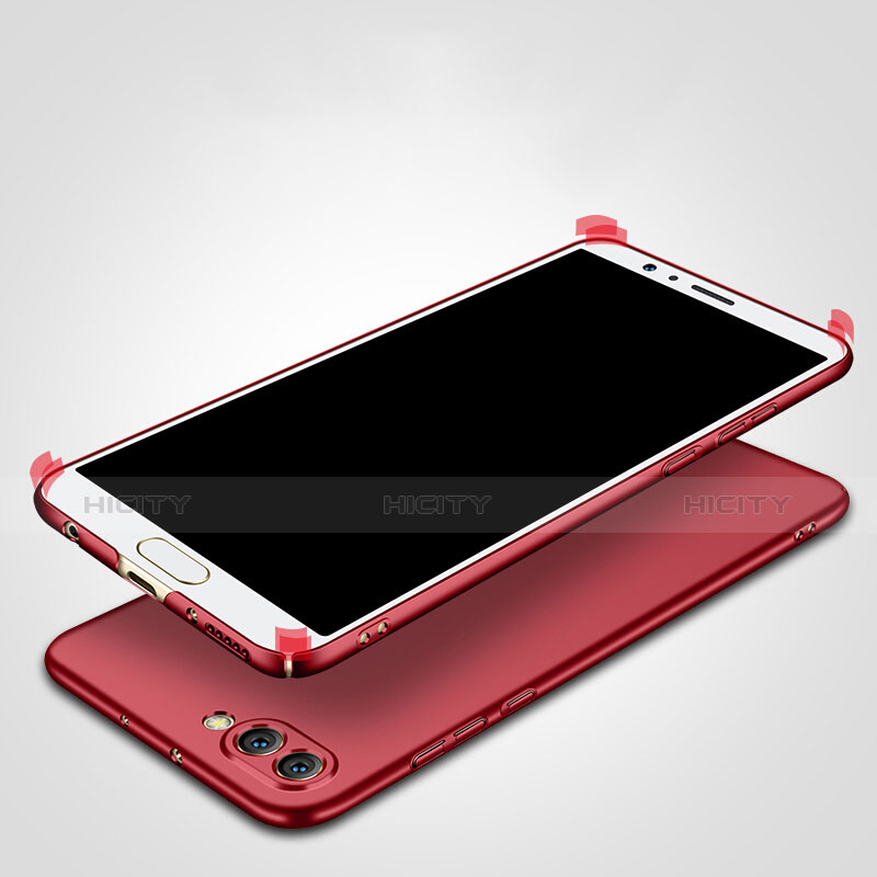 Cover Plastica Rigida Opaca M03 per Huawei Honor View 10 Rosso