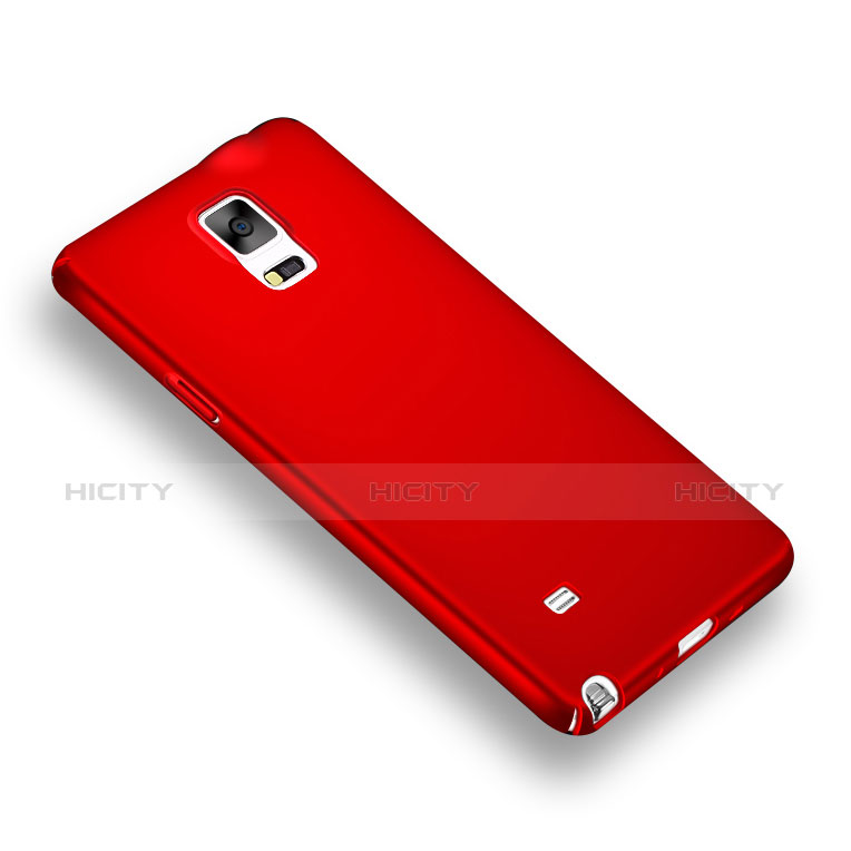 Cover Plastica Rigida Opaca M04 per Samsung Galaxy Note 4 Duos N9100 Dual SIM Rosso