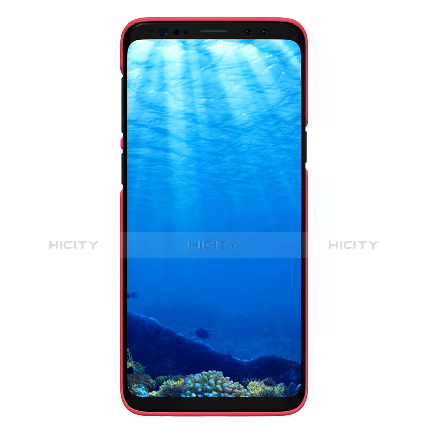 Cover Plastica Rigida Opaca M09 per Samsung Galaxy S9 Rosso