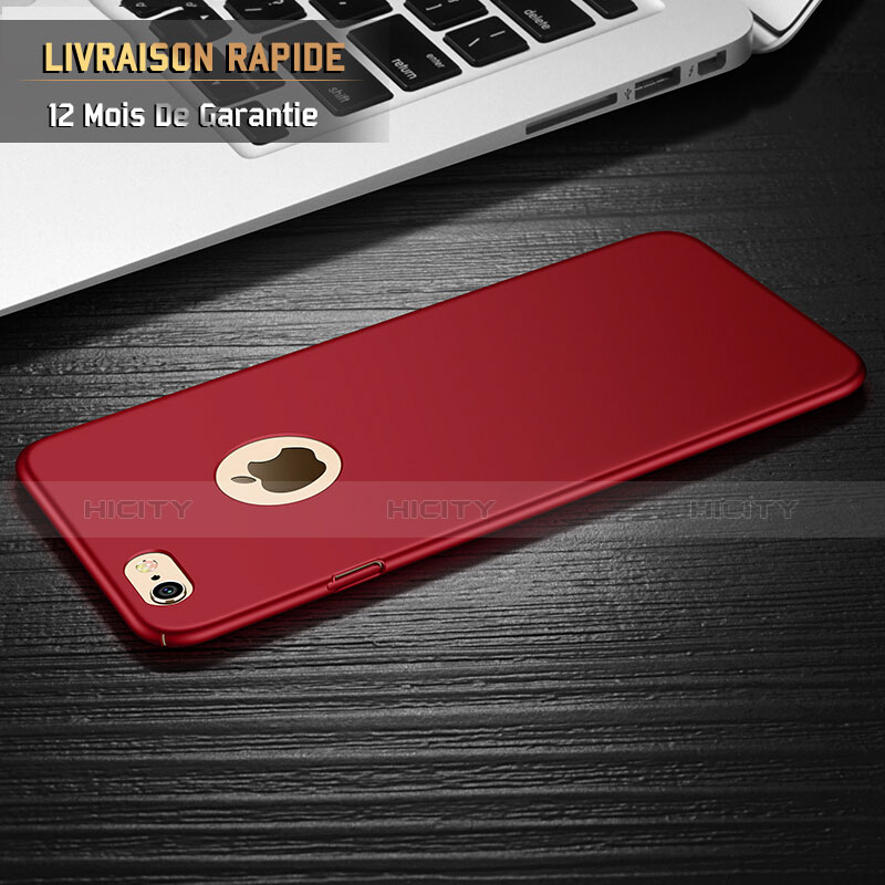 Cover Plastica Rigida Opaca P01 per Apple iPhone 6S Rosso