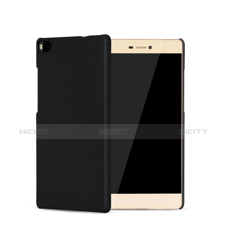 Cover Plastica Rigida Opaca P01 per Huawei P8 Nero