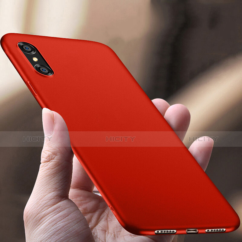 Cover Plastica Rigida Opaca per Apple iPhone Xs Max Rosso